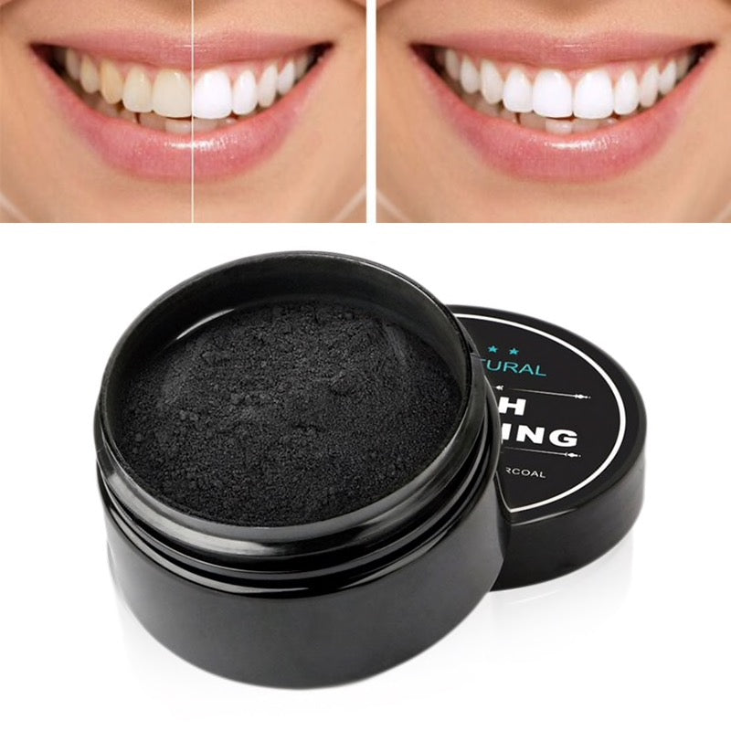 Coconut Charcoal Teeth Whitening Powder