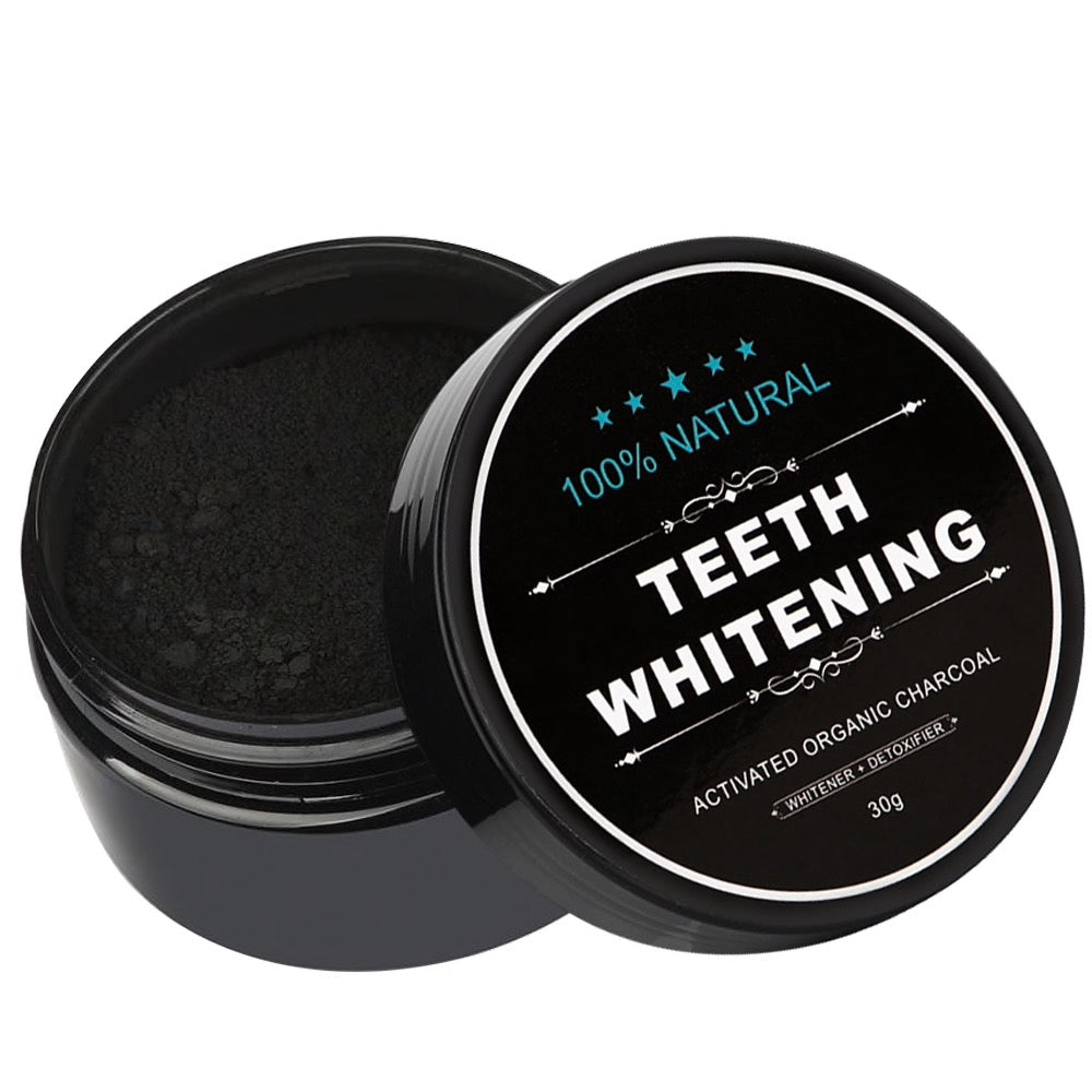 Coconut Charcoal Teeth Whitening Powder