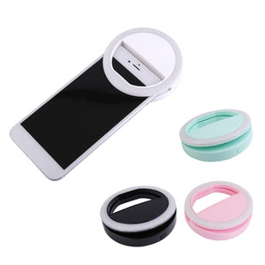 Selfie LED Ring Flash Light Smartphone